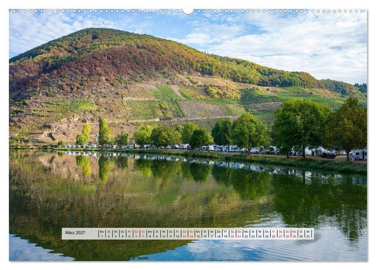 Produktbild: Unterwegs entlang der Mosel (hochwertiger Premium Wandkalender 2027 DIN A2 quer), Kunstdruck in Hochglanz