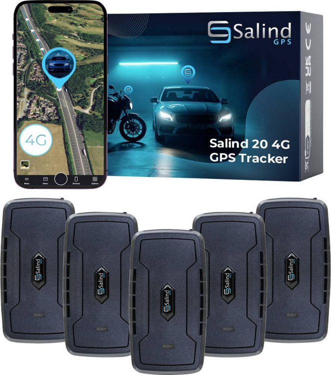 Produktbild: Salind GPS SALIND 20 4G GPS Tracker Fahrzeugtracker Schwarz 1St.