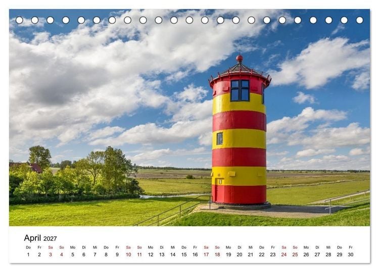 Produktbild: So Sch&ouml;n ist Norddeutschland (Tischkalender 2027 DIN A5 quer), CALVENDO Monatskalender