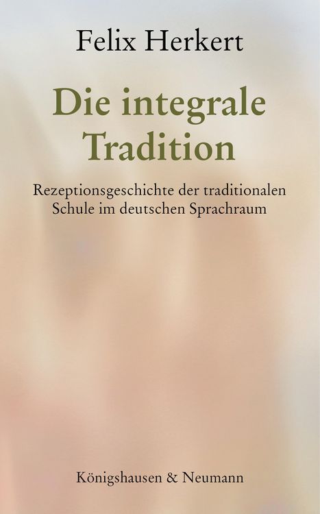 Produktbild: Die integrale Tradition