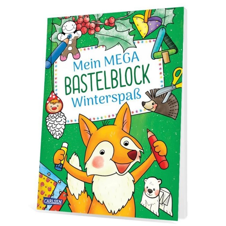 Produktbild: Mein MEGA Bastelblock: Winterspa&szlig;