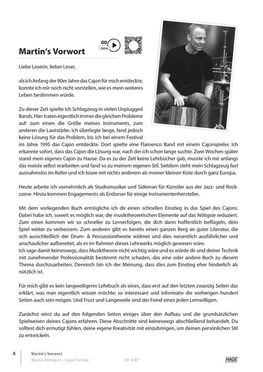 Produktbild: Martin R&ouml;ttger's Cajon Schule