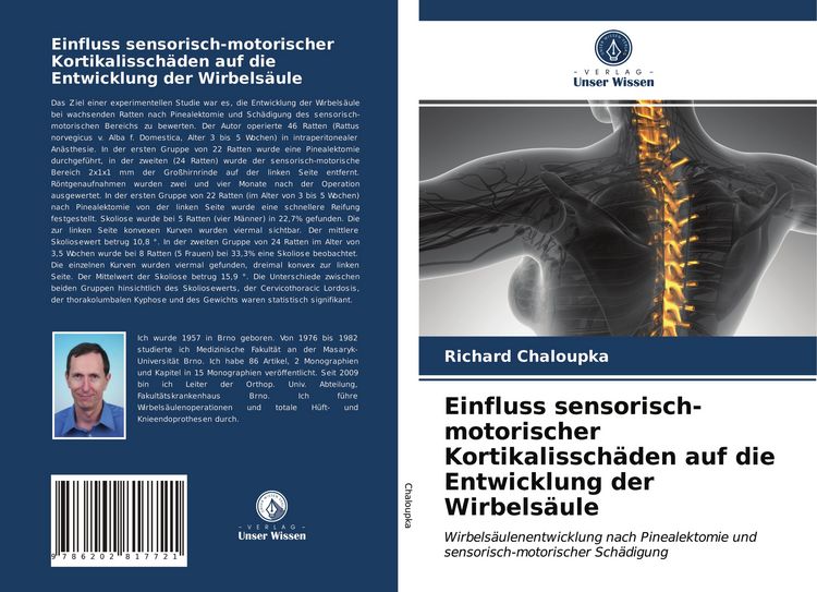 Produktbild: Einfluss sensorisch-motorischer Kortikalissch&auml;den auf die Entwicklung der Wirbels&auml;ule