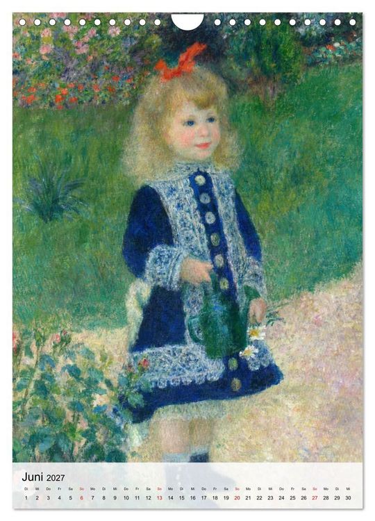 Produktbild: Die kleinen Musen des Monsieur Renoir (Wandkalender 2027 DIN A4 hoch), CALVENDO Monatskalender