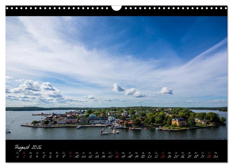 Produktbild: Stockholm und seine Sch&auml;ren (Wandkalender 2026 DIN A3 quer), CALVENDO Monatskalender
