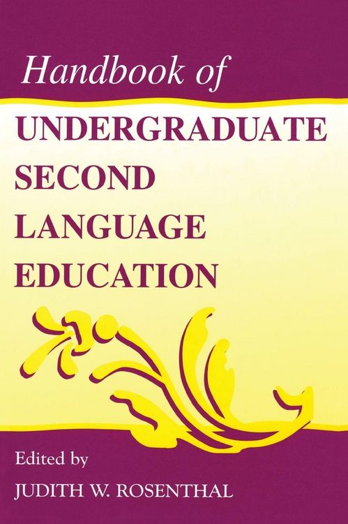 Produktbild: Handbook of Undergraduate Second Language Education