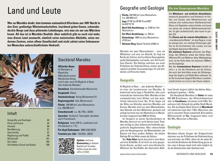 Produktbild: Stefan Loose Reisef&uuml;hrer Marokko