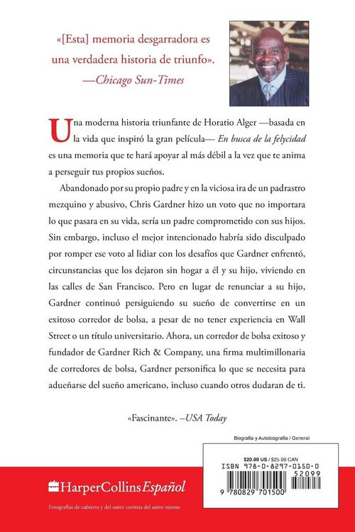Produktbild: En busca de la felycidad (Pursuit of Happyness - Spanish Edition)