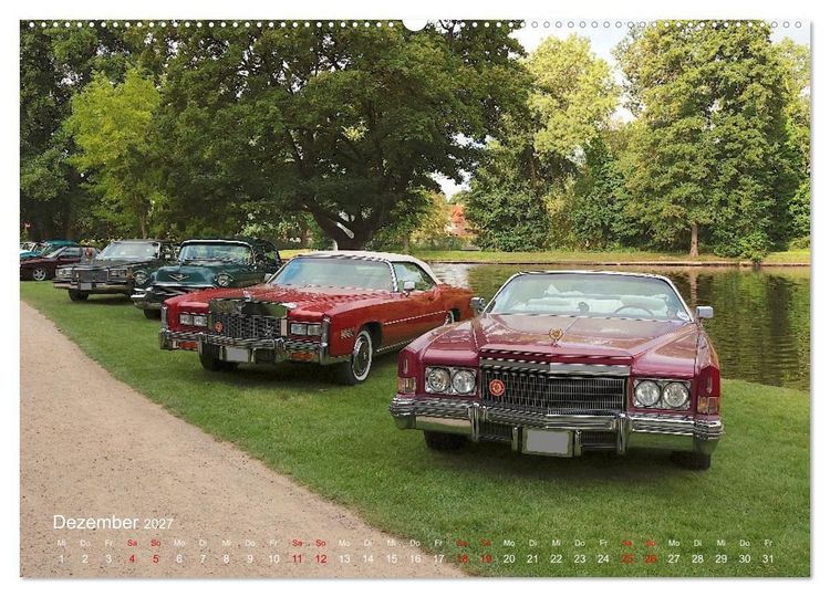 Produktbild: Legenden aus Amerika - Wahre Rarit&auml;ten (Wandkalender 2027 DIN A2 quer), CALVENDO Monatskalender