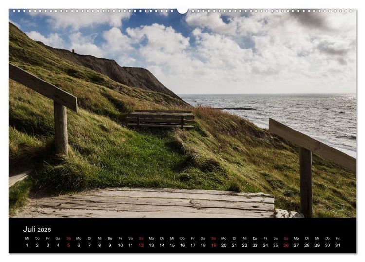 Produktbild: D&auml;nemark Westj&uuml;tland (Wandkalender 2026 DIN A2 quer), CALVENDO Monatskalender