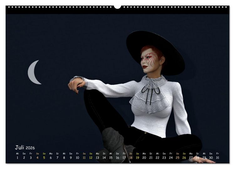 Produktbild: Sch&ouml;ne Scheinwelt (Wandkalender 2026 DIN A2 quer), CALVENDO Monatskalender
