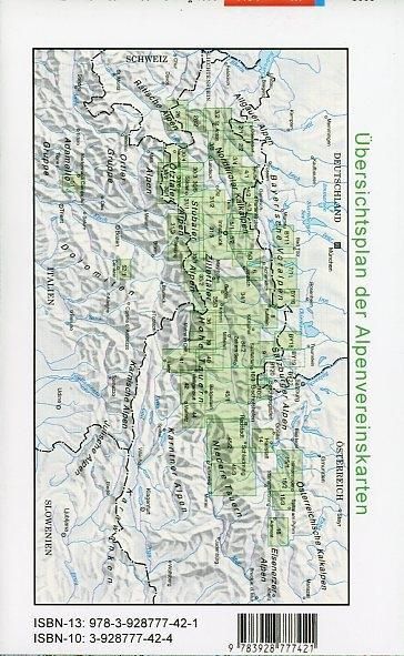 Produktbild: DAV Alpenvereinskarte 30/4 &Ouml;tztaler Alpen - Nauderer Berge 1 : 25 000