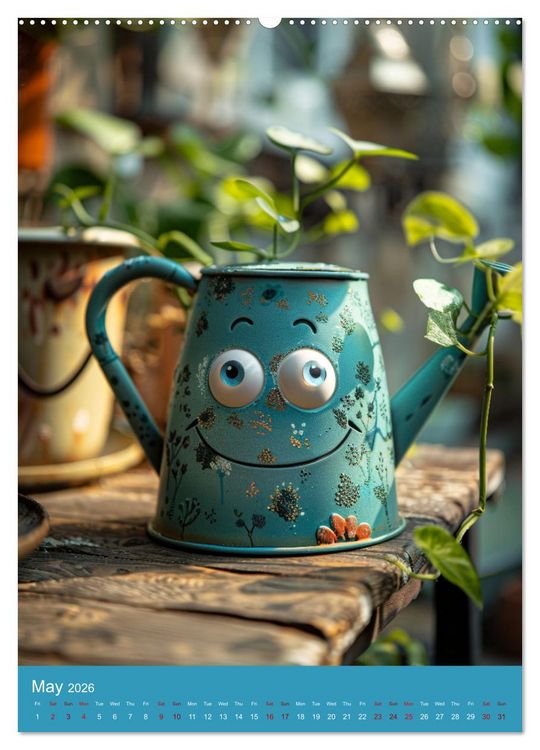 Produktbild: A Lot of Fun at home (Wall Calendar 2026 DIN A2 portrait), CALVENDO 12 Month Wall Calendar