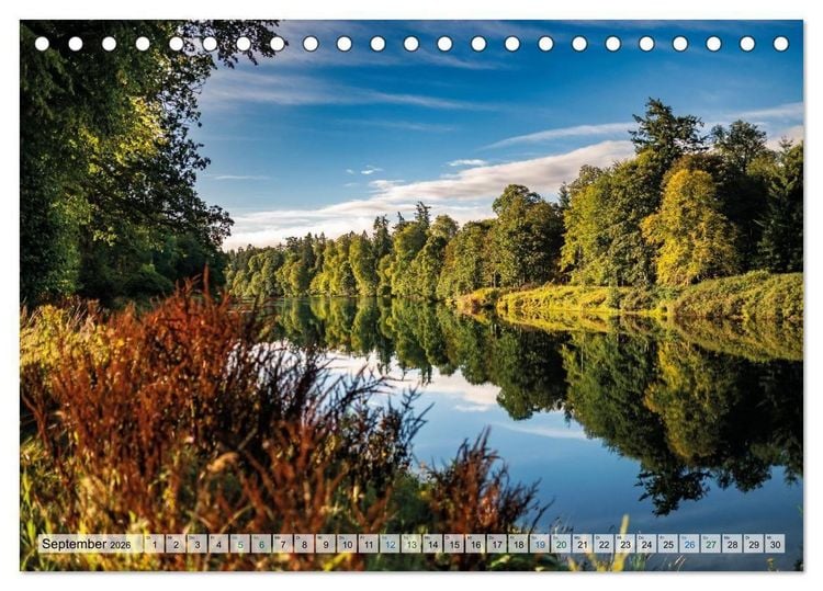 Produktbild: Mein Schottland - Landschaften (Tischkalender 2026 DIN A5 quer), CALVENDO Monatskalender