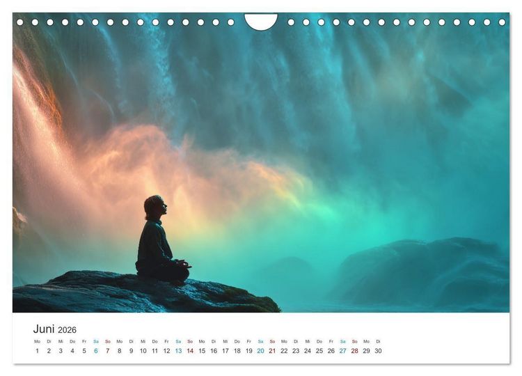 Produktbild: Balance des Lebens (Wandkalender 2026 DIN A4 quer), CALVENDO Monatskalender