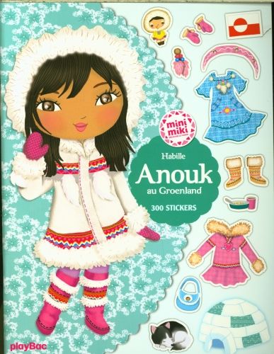 Produktbild: Habille Anouk au Groenland : 300 stickers