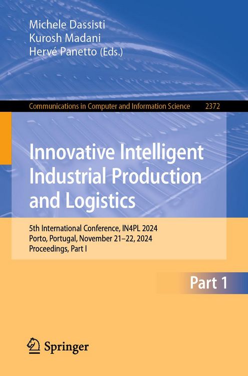 Produktbild: Innovative Intelligent Industrial Production and Logistics