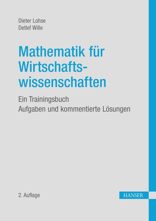 Produktbild: Mathematik f&uuml;r Wirtschaftswissenschaften