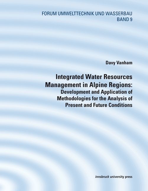 Produktbild: Integrated Water Resources Management in Alpine Regions