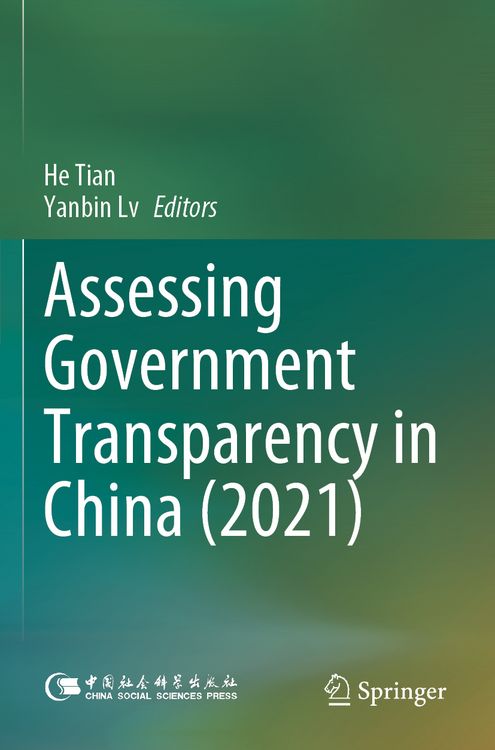 Produktbild: Assessing Government Transparency in China (2021)