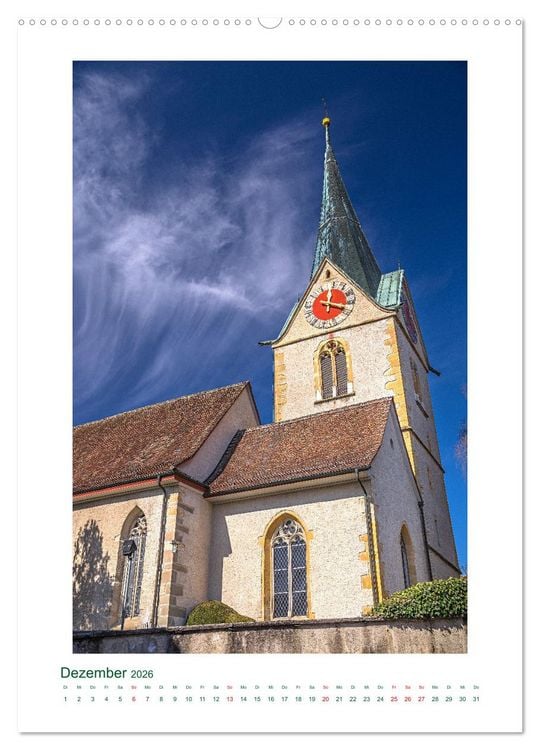Produktbild: Thayngen (hochwertiger Premium Wandkalender 2026 DIN A2 hoch), Kunstdruck in Hochglanz