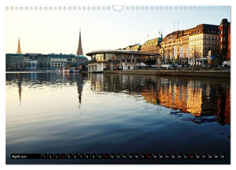 Produktbild: Hamburg - die sch&ouml;nste Stadt der Welt (Wandkalender 2027 DIN A3 quer), CALVENDO Monatskalender