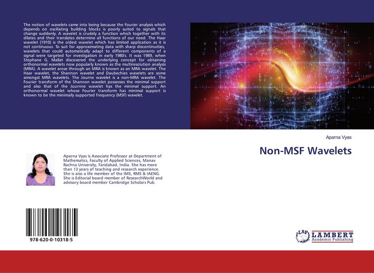 Produktbild: Non-MSF Wavelets