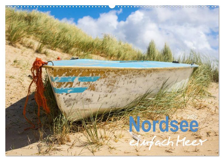 Produktbild: Nordsee - einfach Meer (Wandkalender 2026 DIN A2 quer), CALVENDO Monatskalender