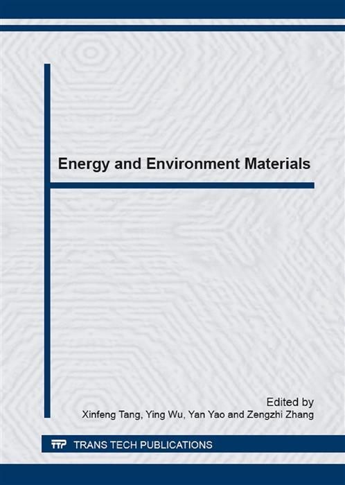 Produktbild: Energy and Environment Materials
