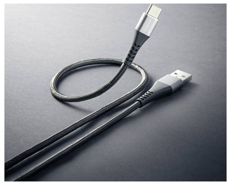 Produktbild: Intenso USB-C&reg; Kabel USB-C&reg; Stecker, USB-C&reg; Stecker 1.5m Schwarz hochflexibel 7901000