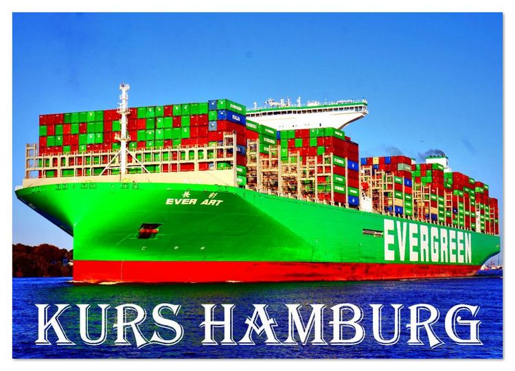 Produktbild: KURS HAMBURG (Wandkalender 2026 DIN A3 quer), CALVENDO Monatskalender