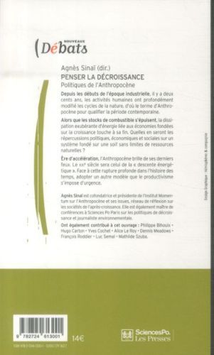 Produktbild: Penser la Decroissance ; Politiques de l'Anthropocene