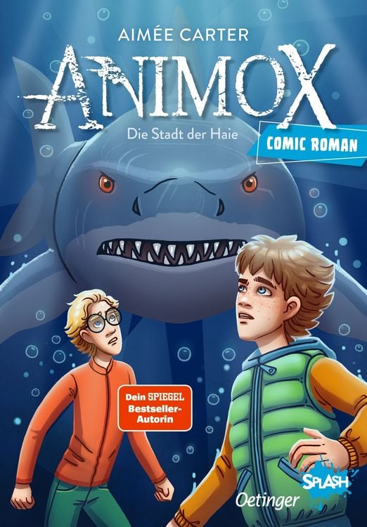 Produktbild: Animox als Comic-Roman 3. Die Stadt der Haie