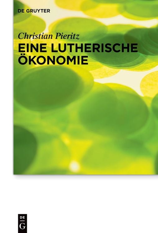 Produktbild: Eine lutherische Ökonomie