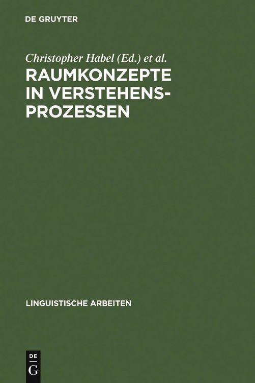 Produktbild: Raumkonzepte in Verstehensprozessen