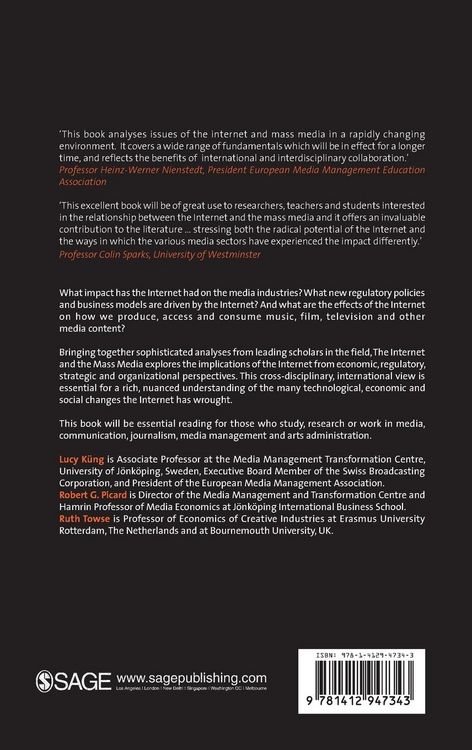 Produktbild: The Internet and the Mass Media