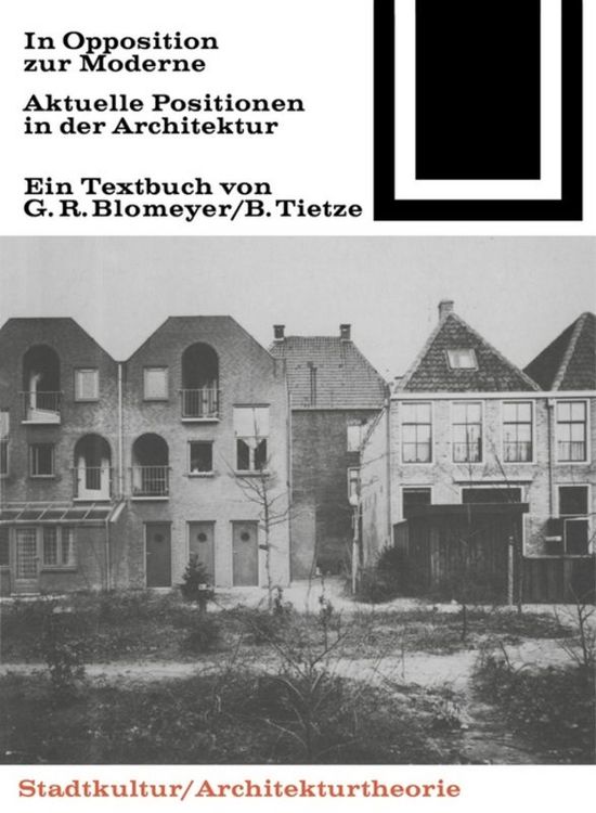 Produktbild: In Opposition zur Moderne