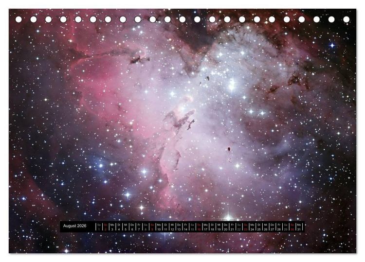 Produktbild: Planetarischer Nebel (Tischkalender 2026 DIN A5 quer), CALVENDO Monatskalender