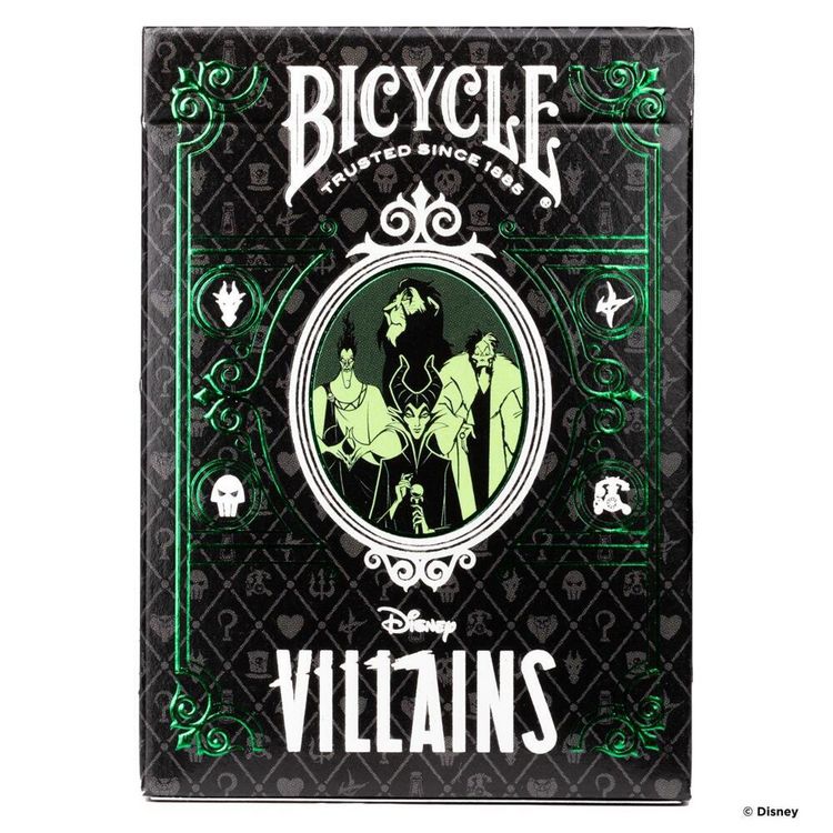 Produktbild: Bicycle Disney - Green & Purple Villains