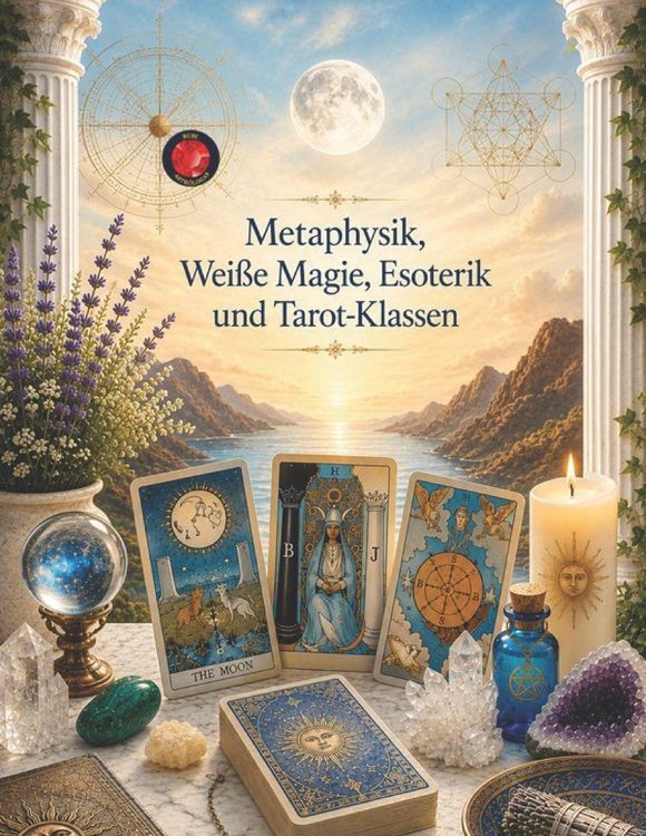 Produktbild: Metaphysik, Wei&szlig;e Magie, Esoterik und Tarot-Klassen