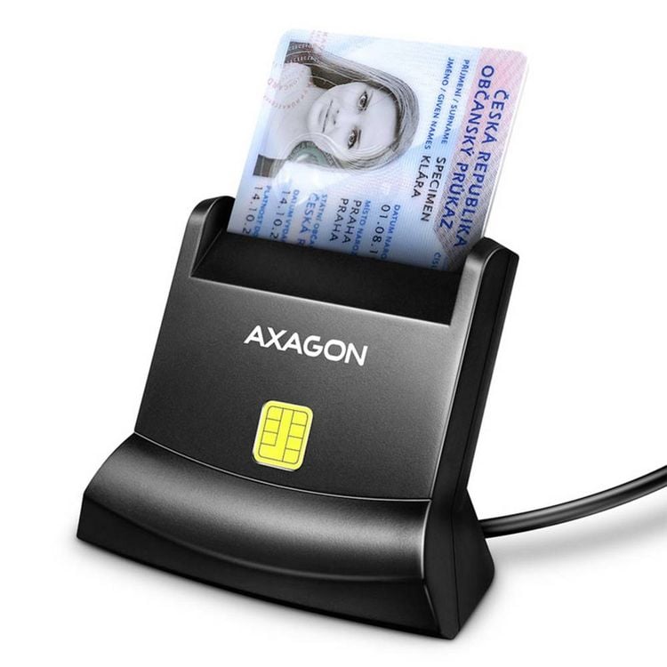 Produktbild: AXAGON CRE-SM4N Chipkartenleser