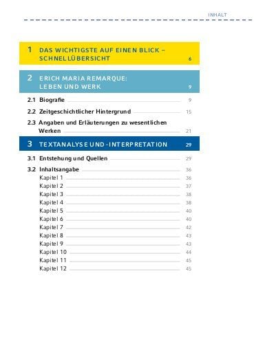 Produktbild: Im Westen nichts Neues von Erich Maria Remarque - Textanalyse und Interpretation