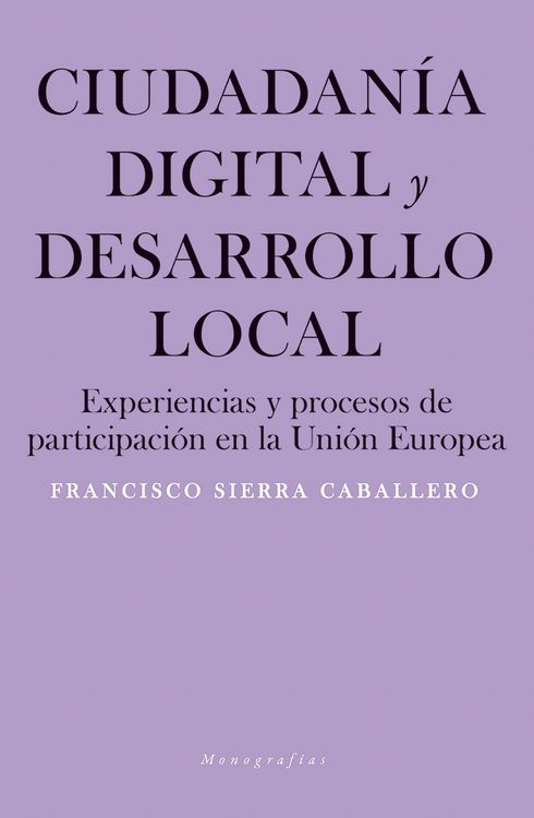 Produktbild: Ciudadan&iacute;a digital y desarrollo local