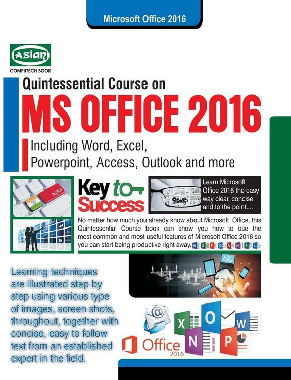 Produktbild: Ms Office 2016 Quintessential Course (withfree Dvd)