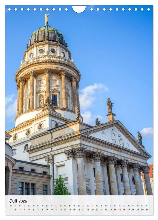 Produktbild: Berlin - Mitten drin! (Wandkalender 2026 DIN A4 hoch), CALVENDO Monatskalender