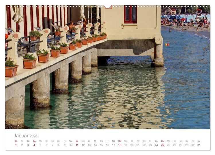 Produktbild: Impressionen aus Sizilien (Wandkalender 2026 DIN A2 quer), CALVENDO Monatskalender