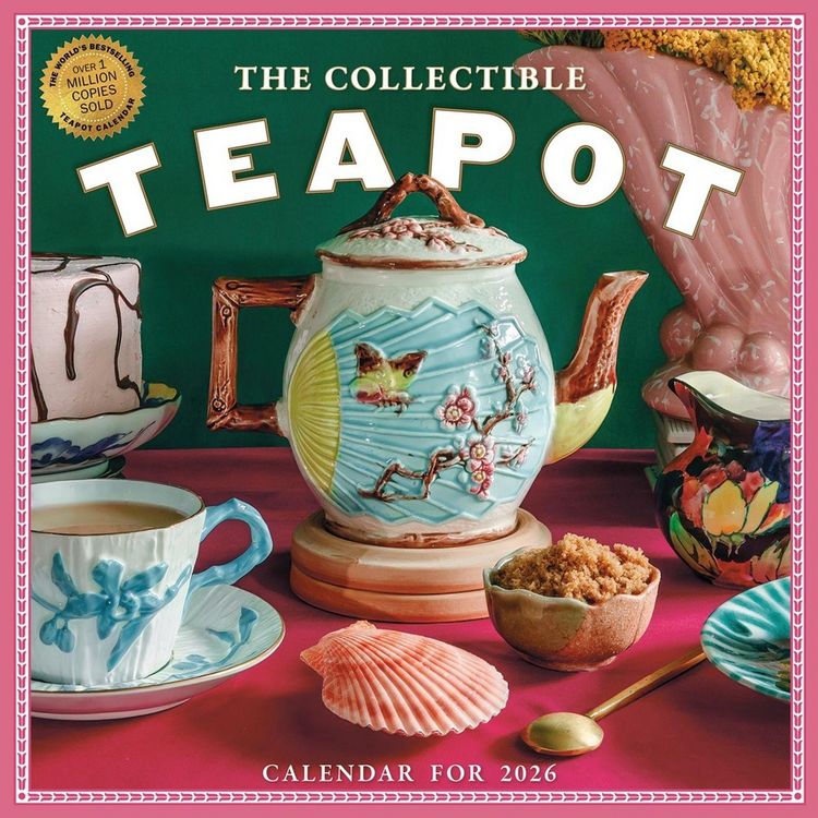 Produktbild: The Collectible Teapot Wall Calendar 2026