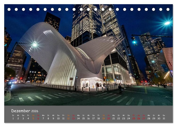 Produktbild: Faszination New York (Tischkalender 2026 DIN A5 quer), CALVENDO Monatskalender