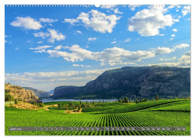 Produktbild: Kanada der Westen (hochwertiger Premium Wandkalender 2026 DIN A2 quer), Kunstdruck in Hochglanz