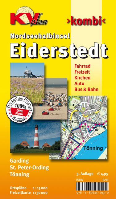 Produktbild: Eiderstedt Nordseehalbinsel - St. Peter Ording, T&ouml;nning, Garding